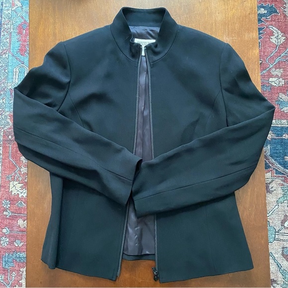 Vtg 90s Country Road Australia Zip Blazer Jacket 90’s Corpcore Office Siren 8 - Picture 1 of 7